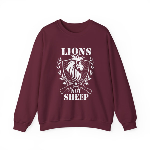Lions Not Sheep "Rifle" Unisex Crewneck Sweatshirt