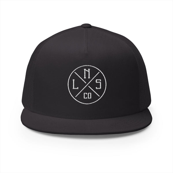 Lions Not Sheep "Icon" 5 Panel Trucker Hat - Dark Version Old