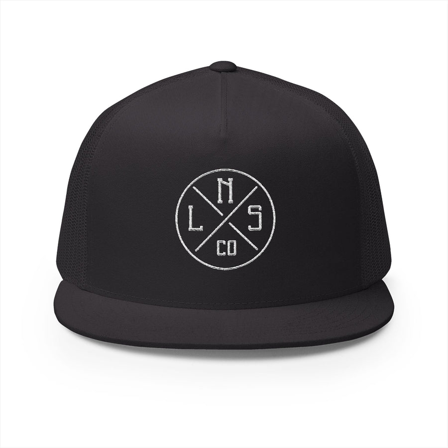 Lions Not Sheep "Icon" 5 Panel Trucker Hat - Dark Version Old