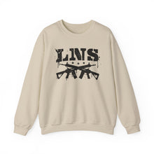 Lions Not Sheep "Crossed Guns" Unisex Crewneck Sweatshirt