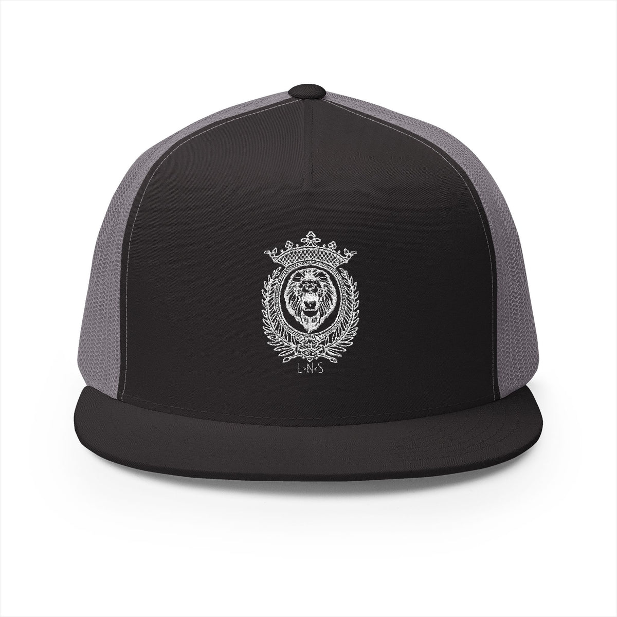 Lions Not Sheep &quot;Royal&quot; 5 Panel Trucker Hat - Dark Version