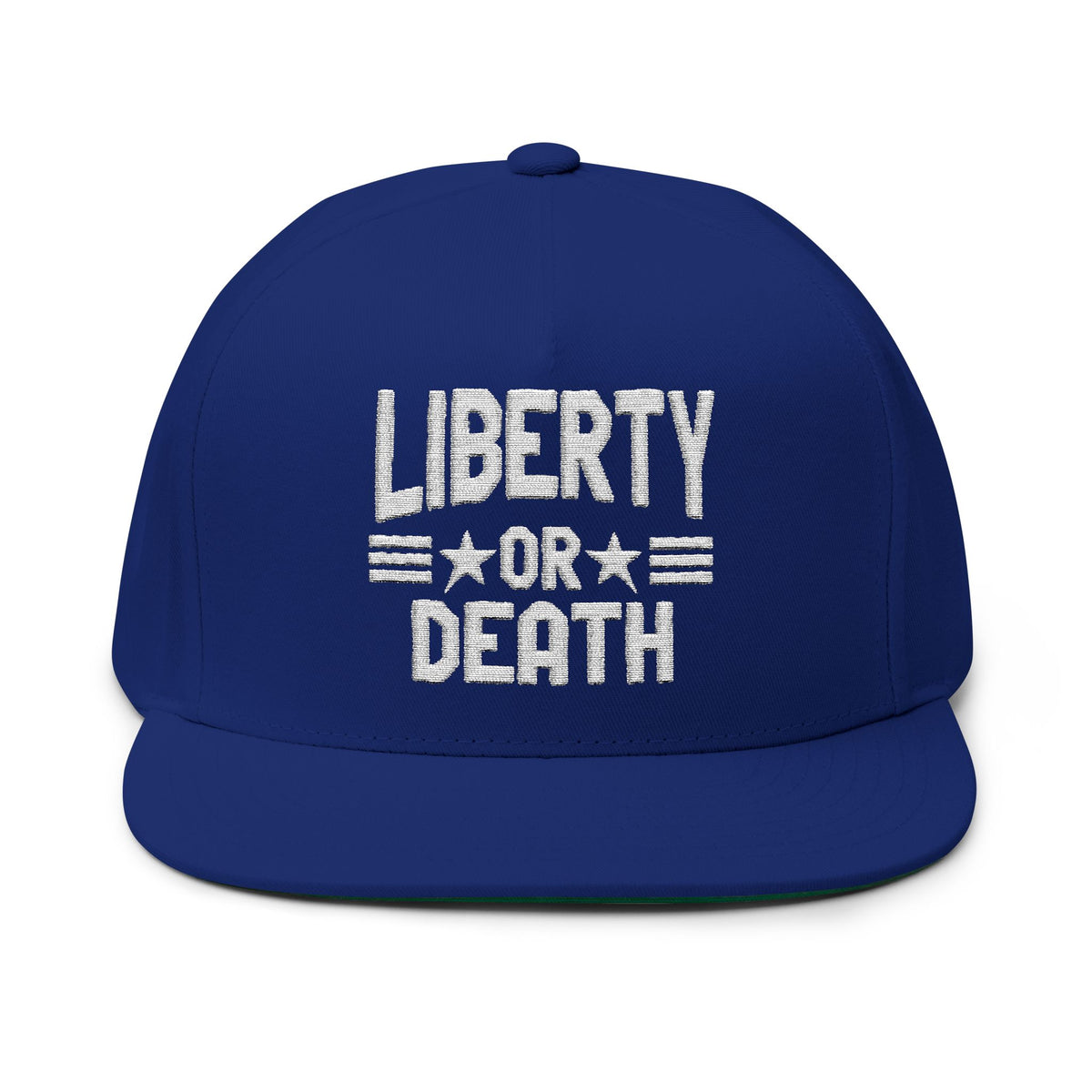 Lions Not Sheep "Liberty or Death" Flat Bill Hat - Dark Version Old