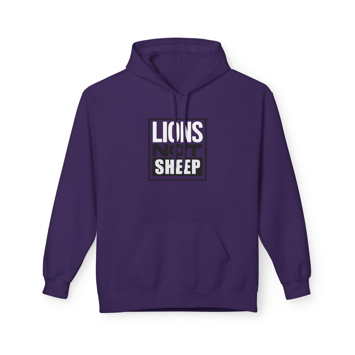 Lions Not Sheep "Street" Softstyle Fleece Hoodie