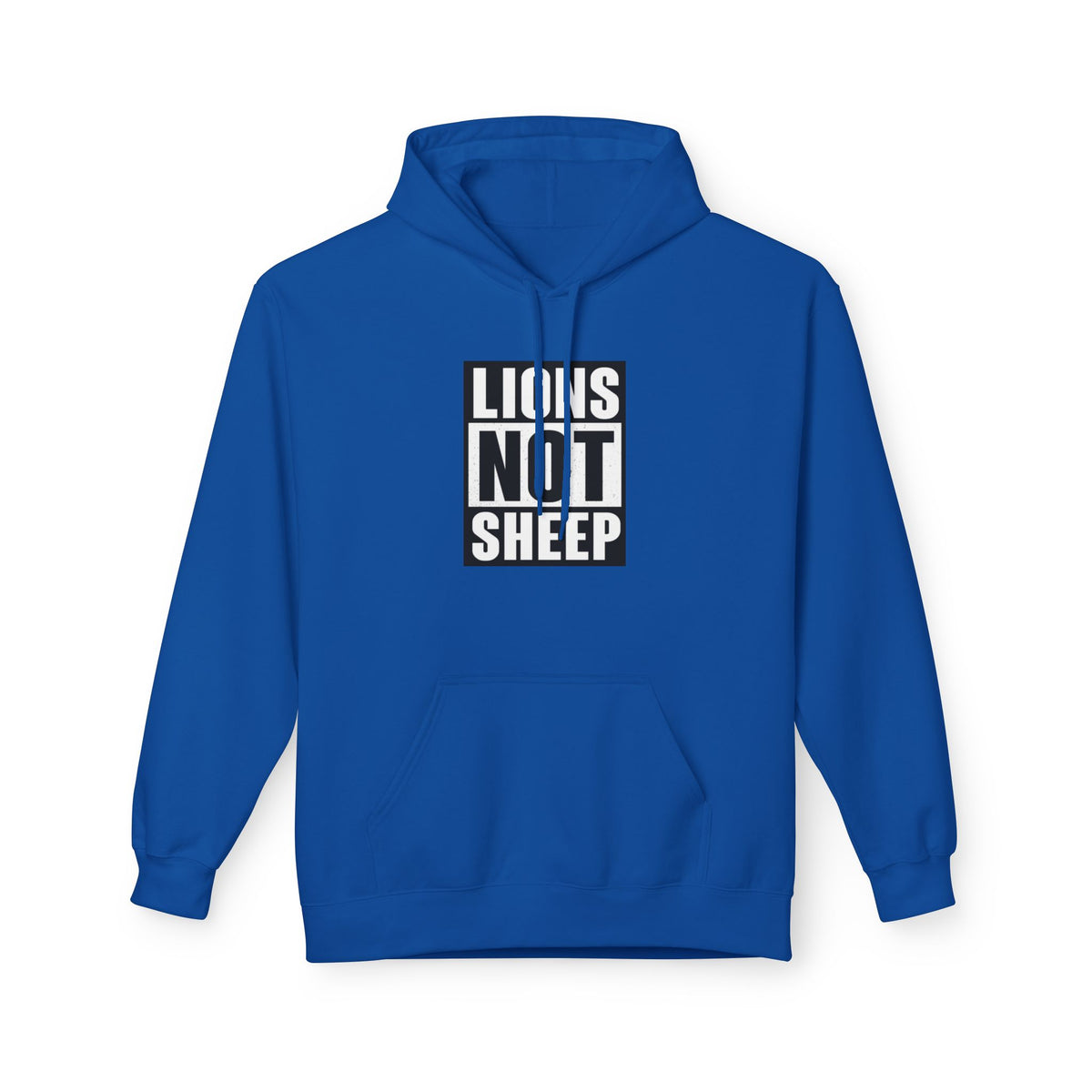 Lions Not Sheep "Straight Outta" Softstyle Fleece Hoodie