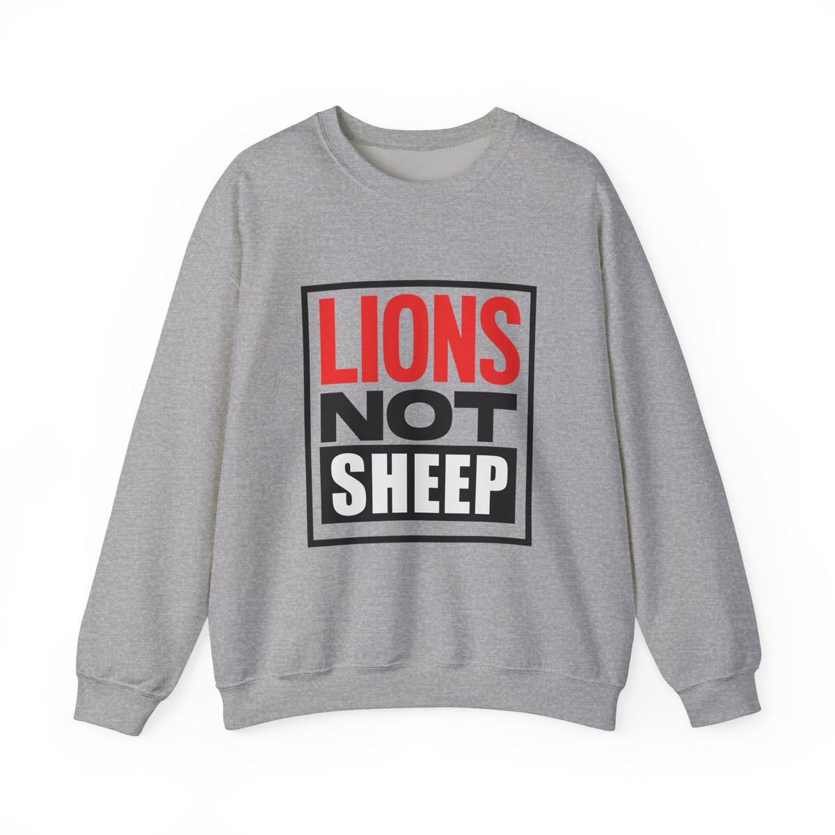 Lions Not Sheep "Street" Unisex Crewneck Sweatshirt
