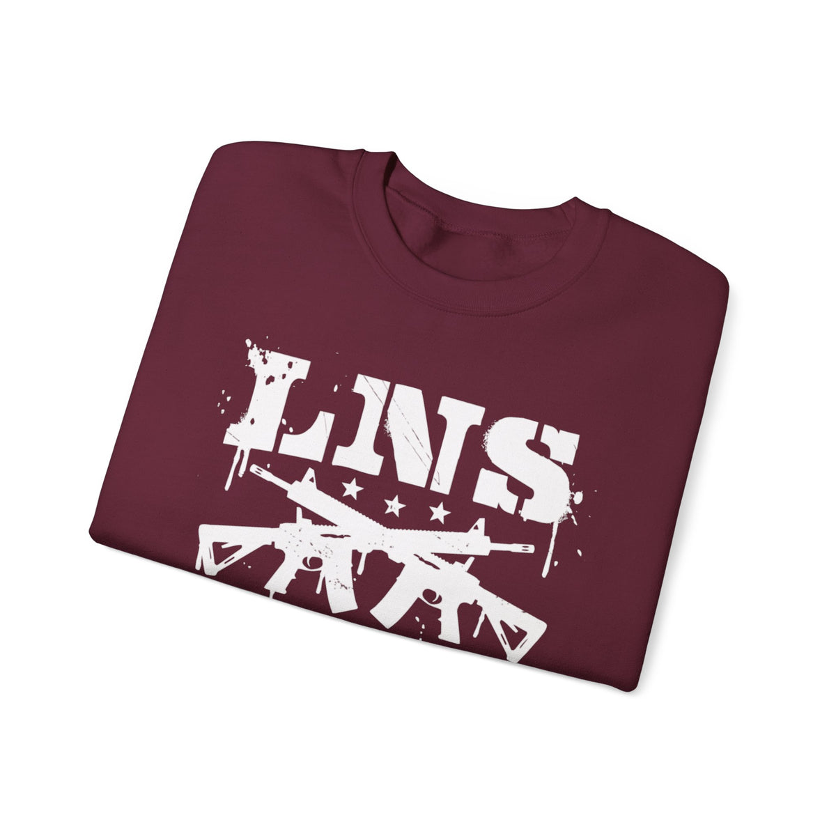 Lions Not Sheep "Crossed Guns" Unisex Crewneck Sweatshirt