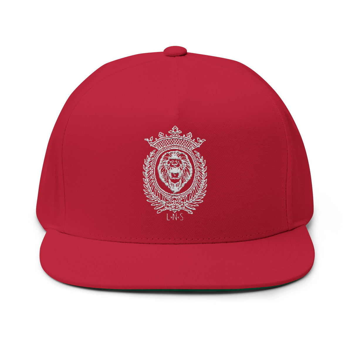 Lions Not Sheep &quot;Royal&quot; Flat Bill Hat - Dark Version