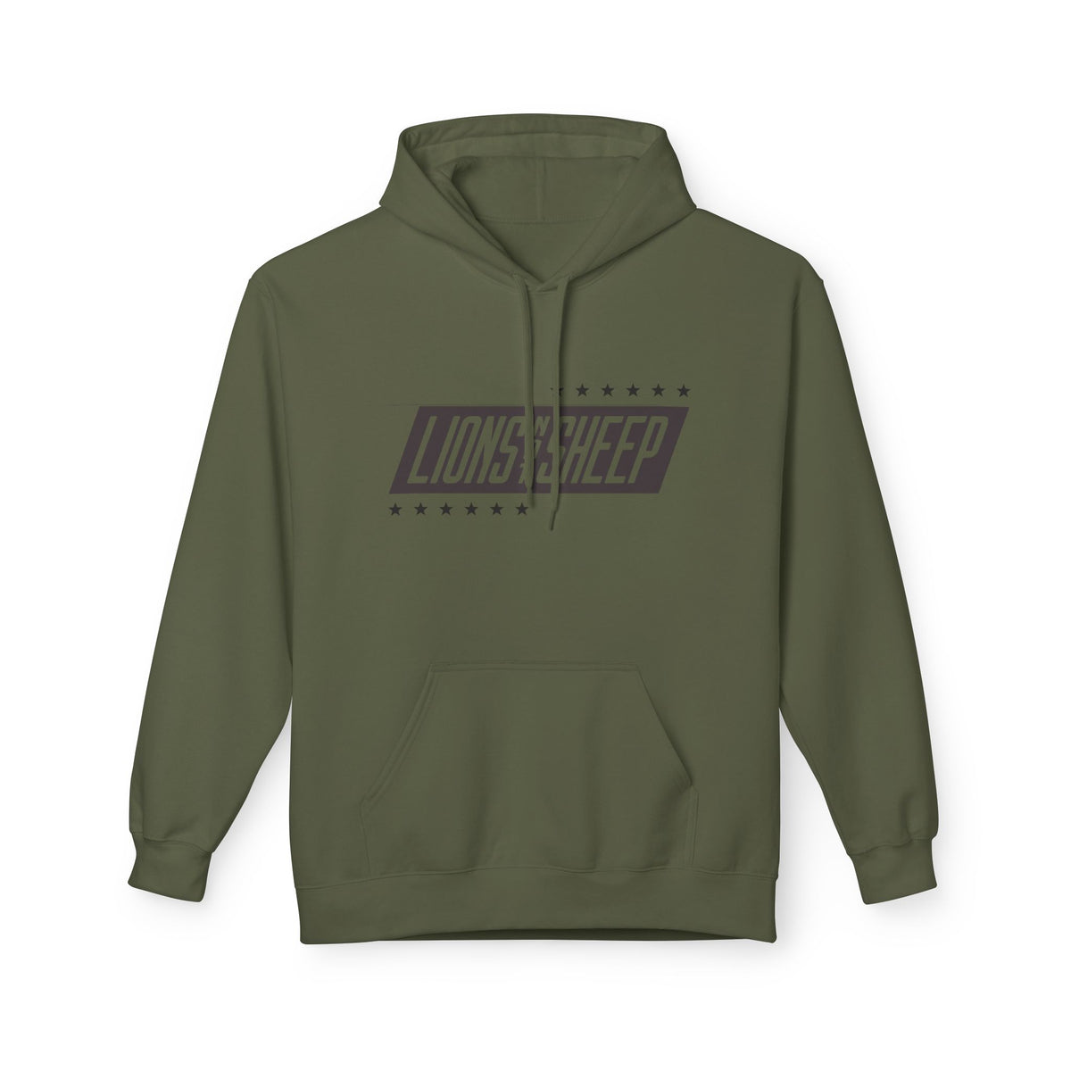 Lions Not Sheep "Brigade" Softstyle Fleece Hoodie
