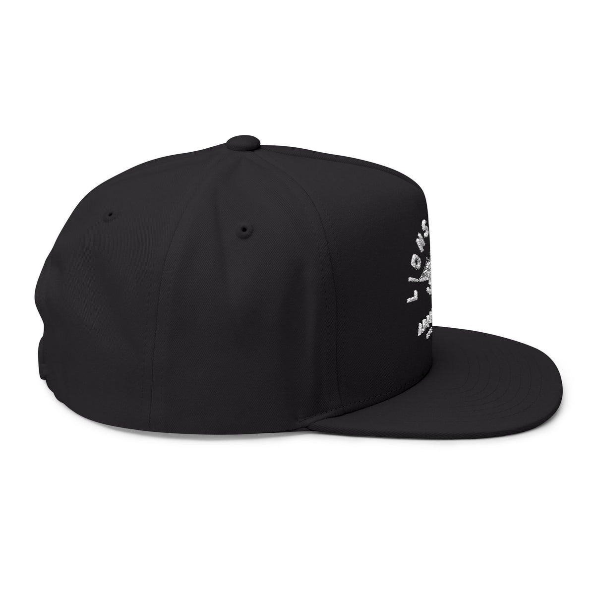 Lions Not Sheep &quot;Vintage Eagle&quot; Flat Bill Hat - Dark Version