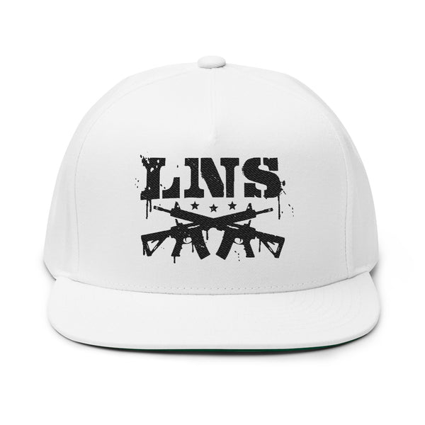 Lions Not Sheep "AR-15" Flat Bill Hat - Light Version Old