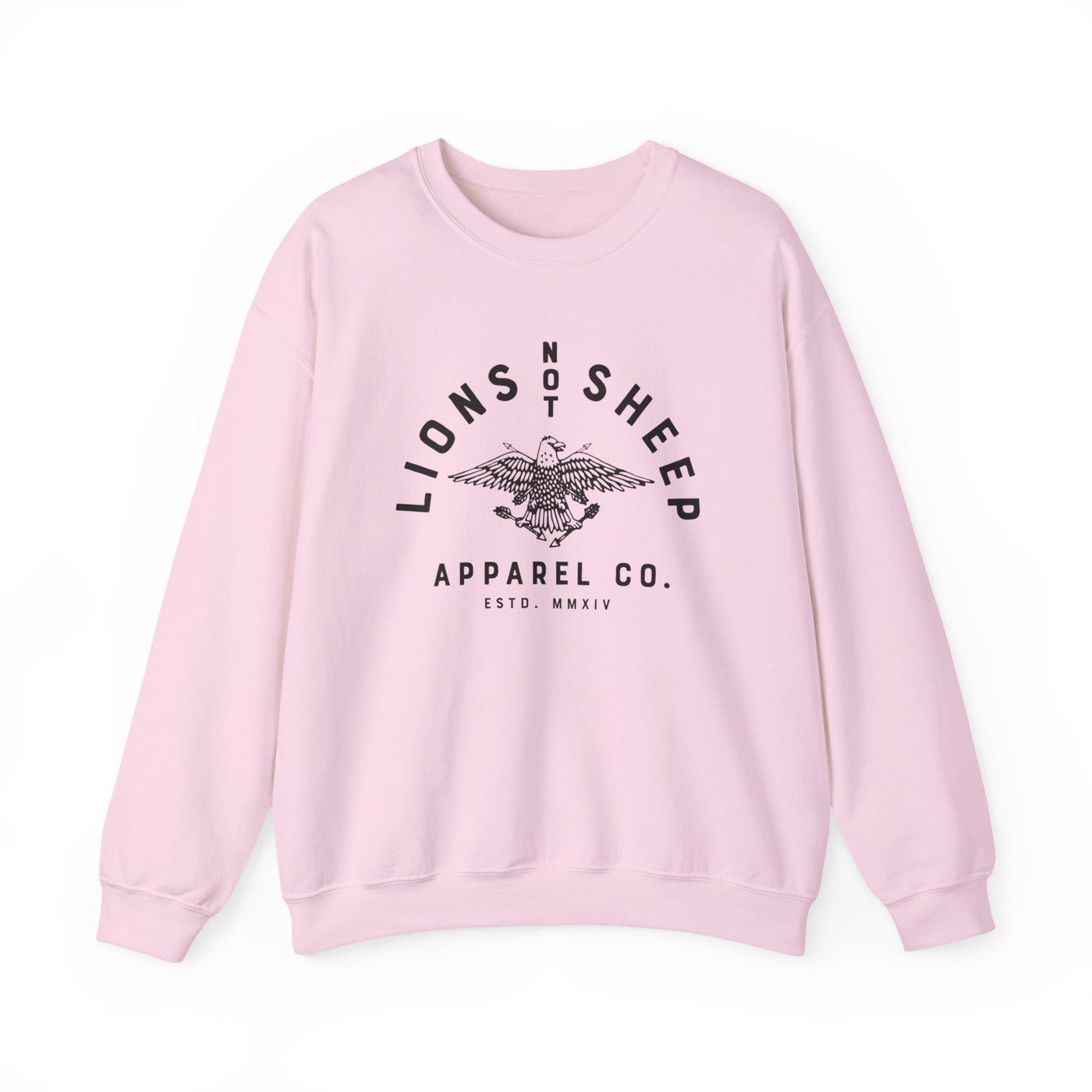 Lions Not Sheep "Vintage Eagle" Unisex Crewneck Sweatshirt
