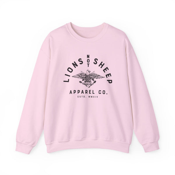 Lions Not Sheep "Vintage Eagle" Unisex Crewneck Sweatshirt