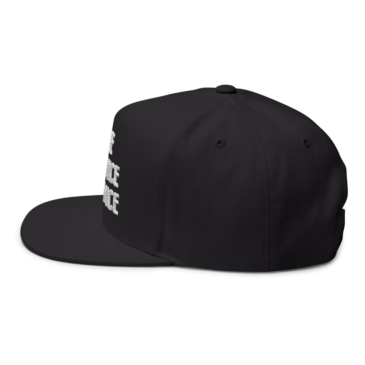 Lions Not Sheep &quot;Give Violence A Chance&quot; Flat Bill Hat - Dark Version