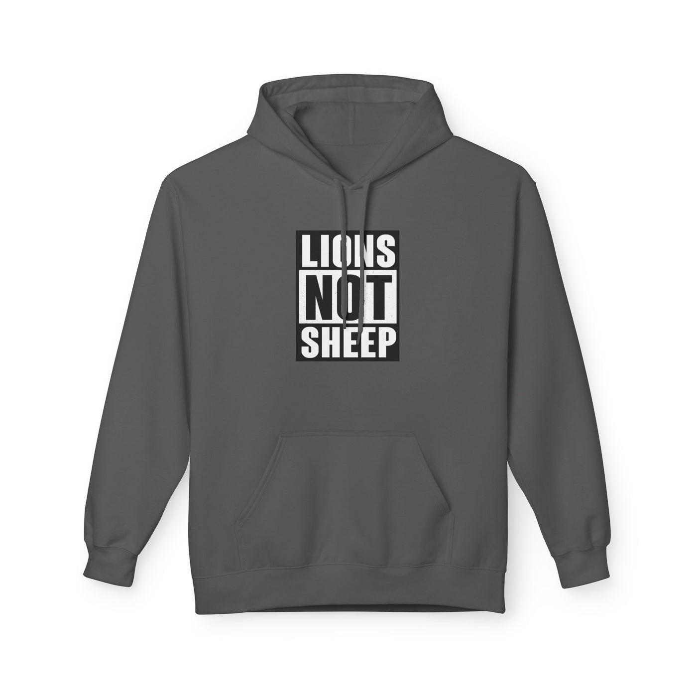 Lions Not Sheep "Straight Outta" Softstyle Fleece Hoodie
