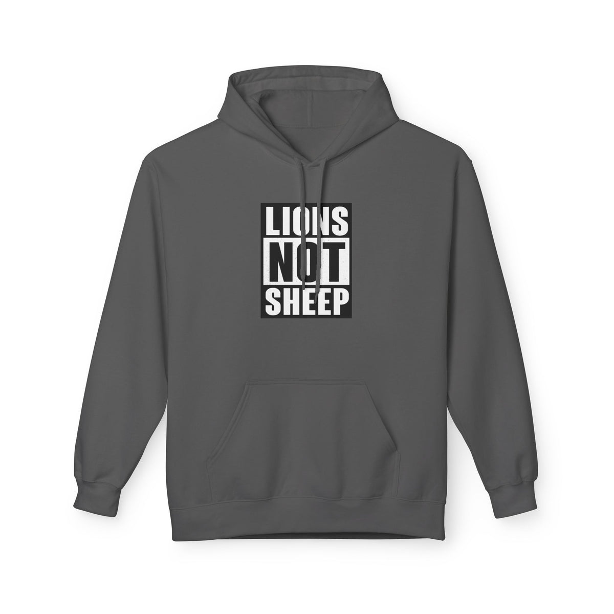 Lions Not Sheep "Straight Outta" Softstyle Fleece Hoodie