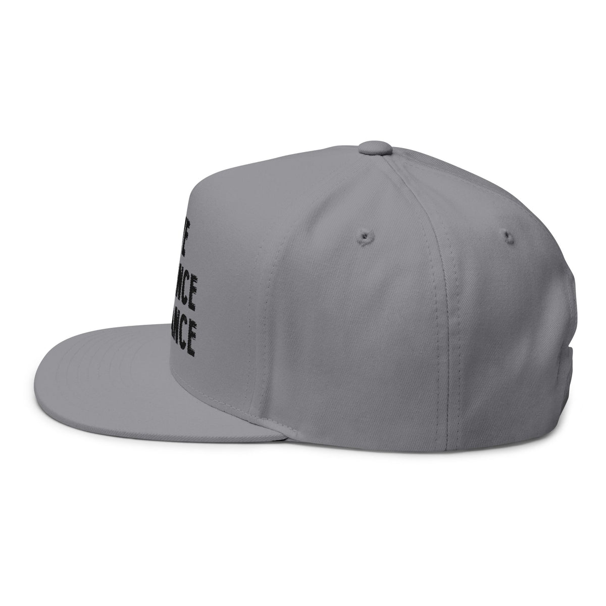 Lions Not Sheep &quot;Give Violence A Chance&quot; Flat Bill Hat - Light Version