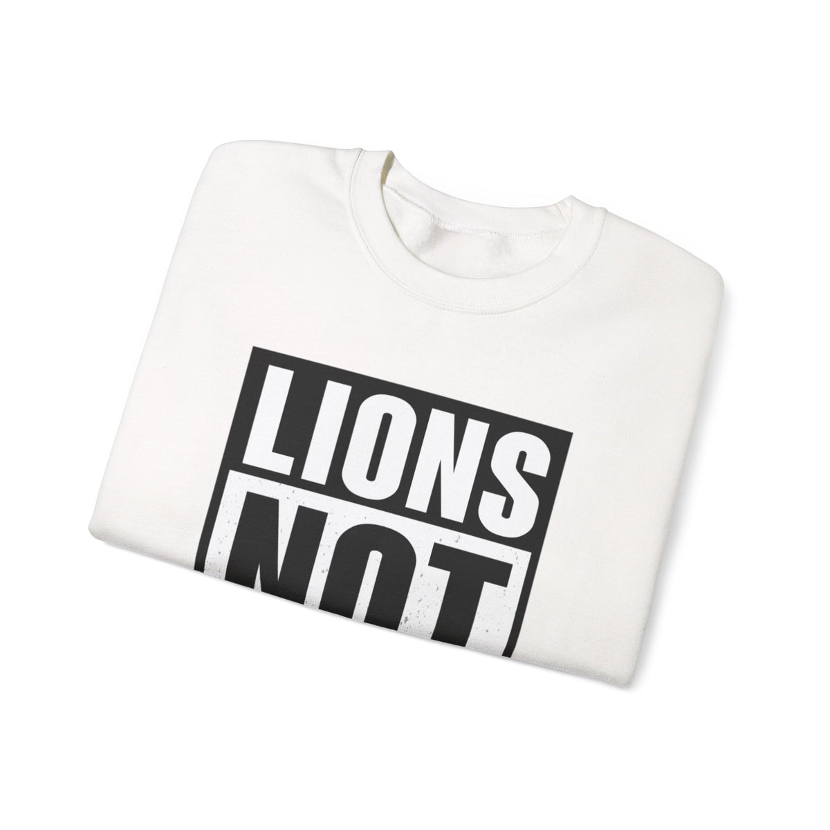 Lions Not Sheep "Straight Outta" Unisex Crewneck Sweatshirt