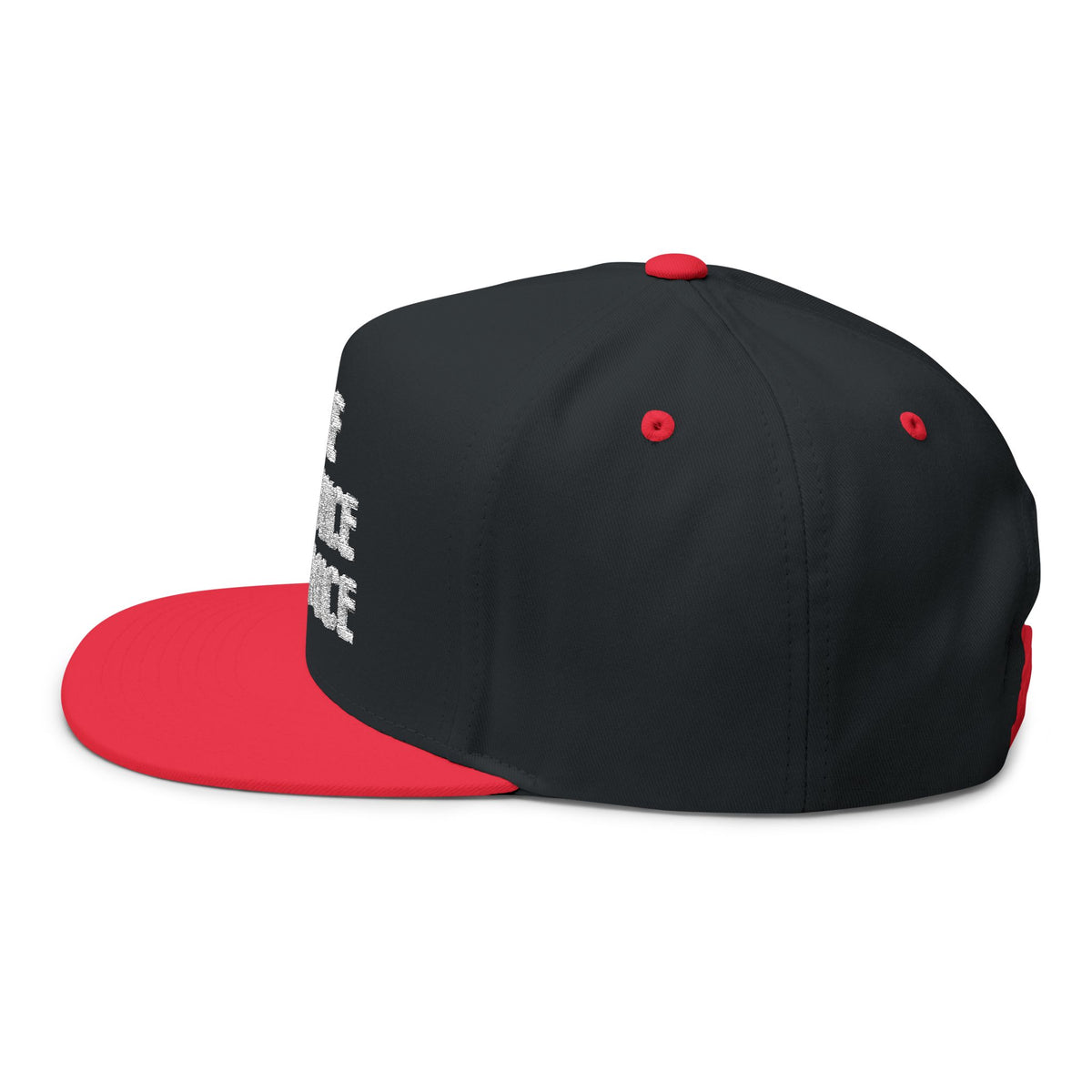 Lions Not Sheep &quot;Give Violence A Chance&quot; Flat Bill Hat - Dark Version