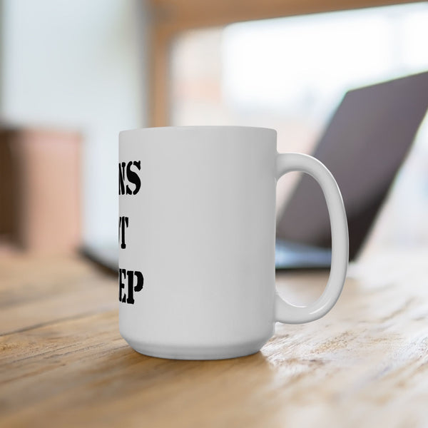 Lions Not Sheep 'OG' White Mug