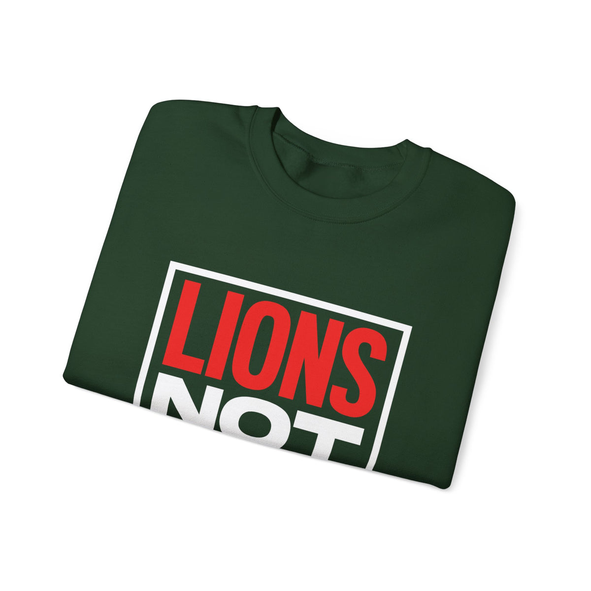 Lions Not Sheep "Street" Unisex Crewneck Sweatshirt