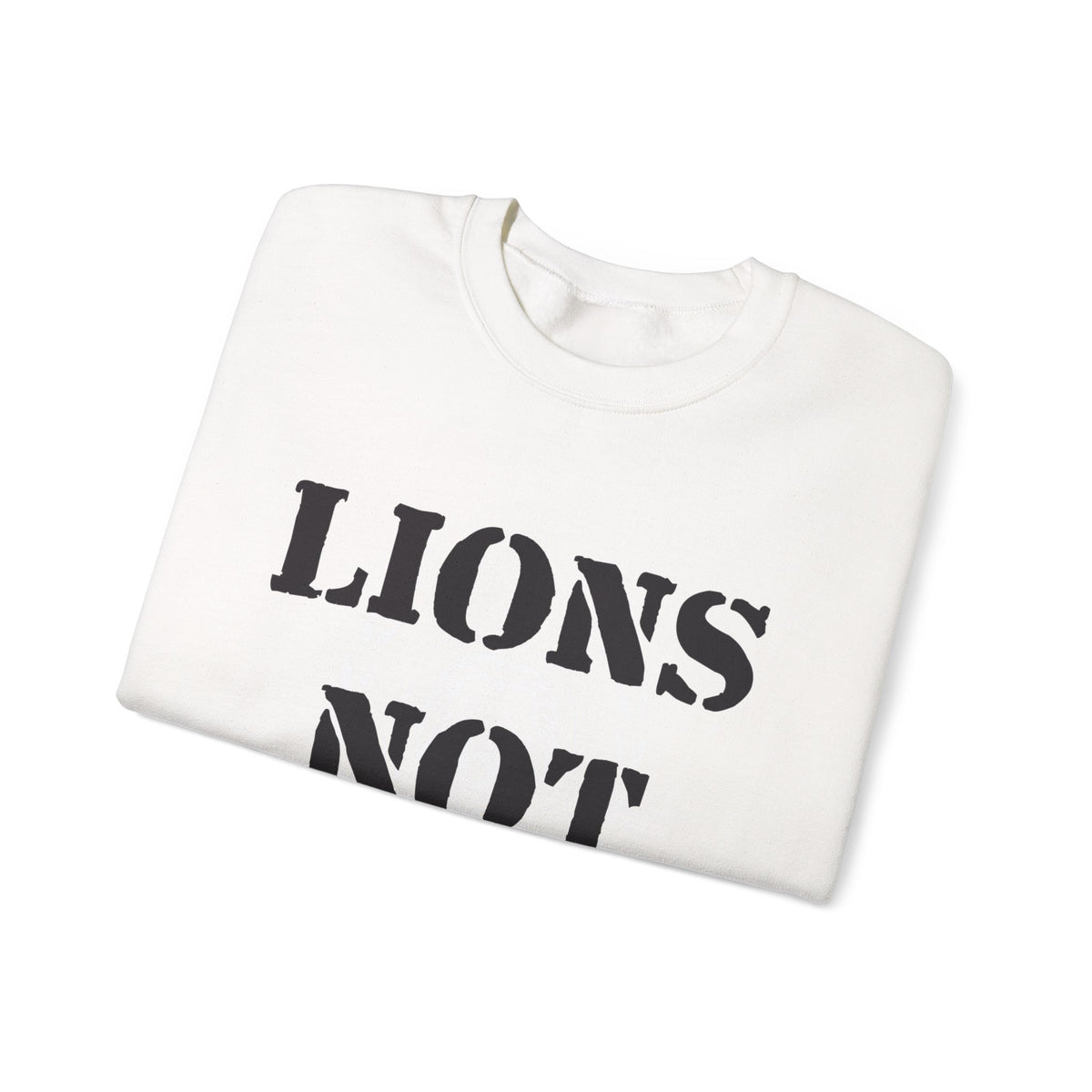 Lions Not Sheep "OG" Unisex Crewneck Sweatshirt