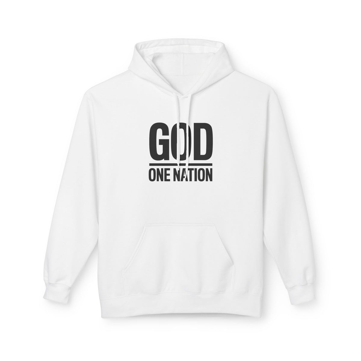 Lions Not Sheep "God's Nation" Softstyle Fleece Hoodie