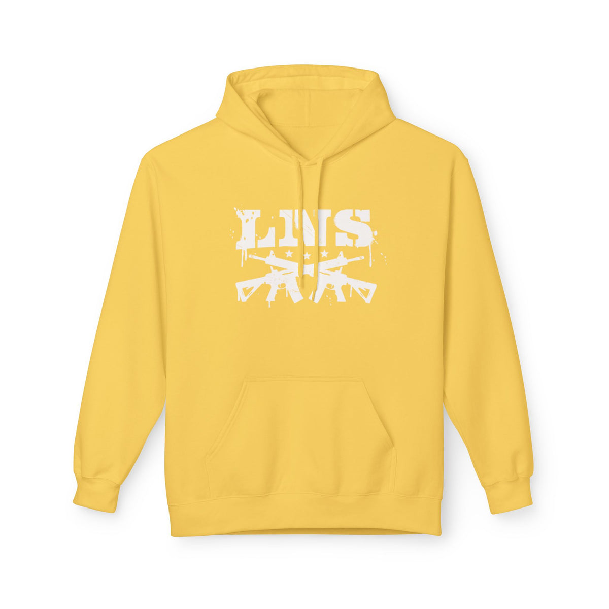Lions Not Sheep "Crossed Guns" Softstyle Fleece Hoodie