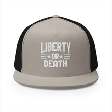 Lions Not Sheep "Liberty or Death" 5 Panel Trucker Hat - Dark Version Old