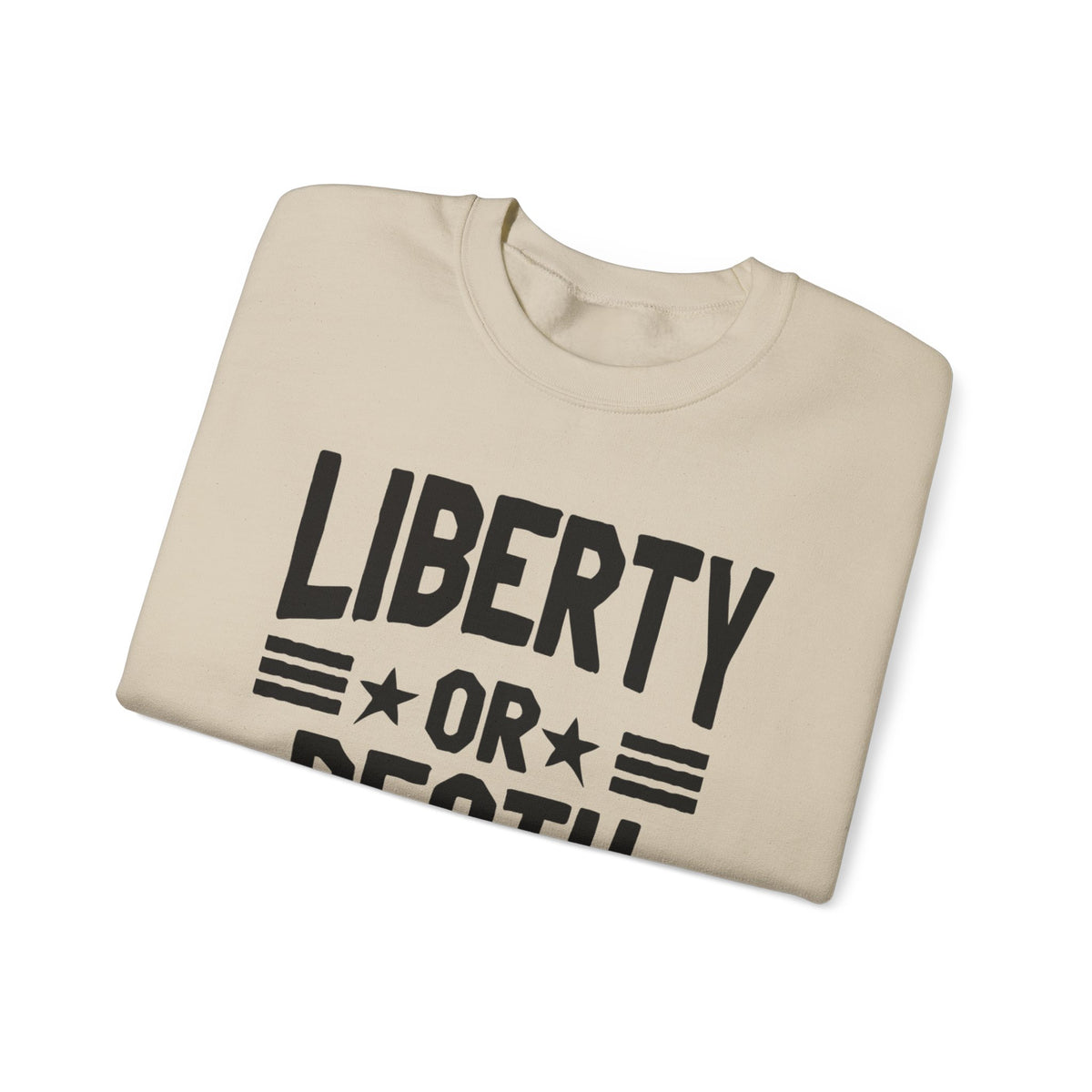 Lions Not Sheep "Liberty or Death" Unisex Crewneck Sweatshirt
