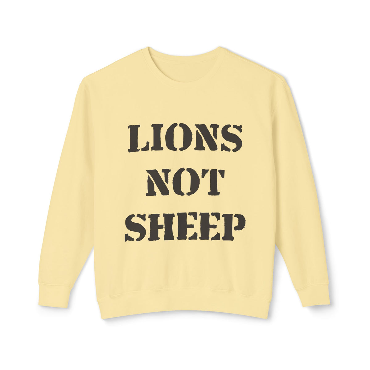 Lions Not Sheep &quot;OG&quot; Unisex Crewneck Sweatshirt