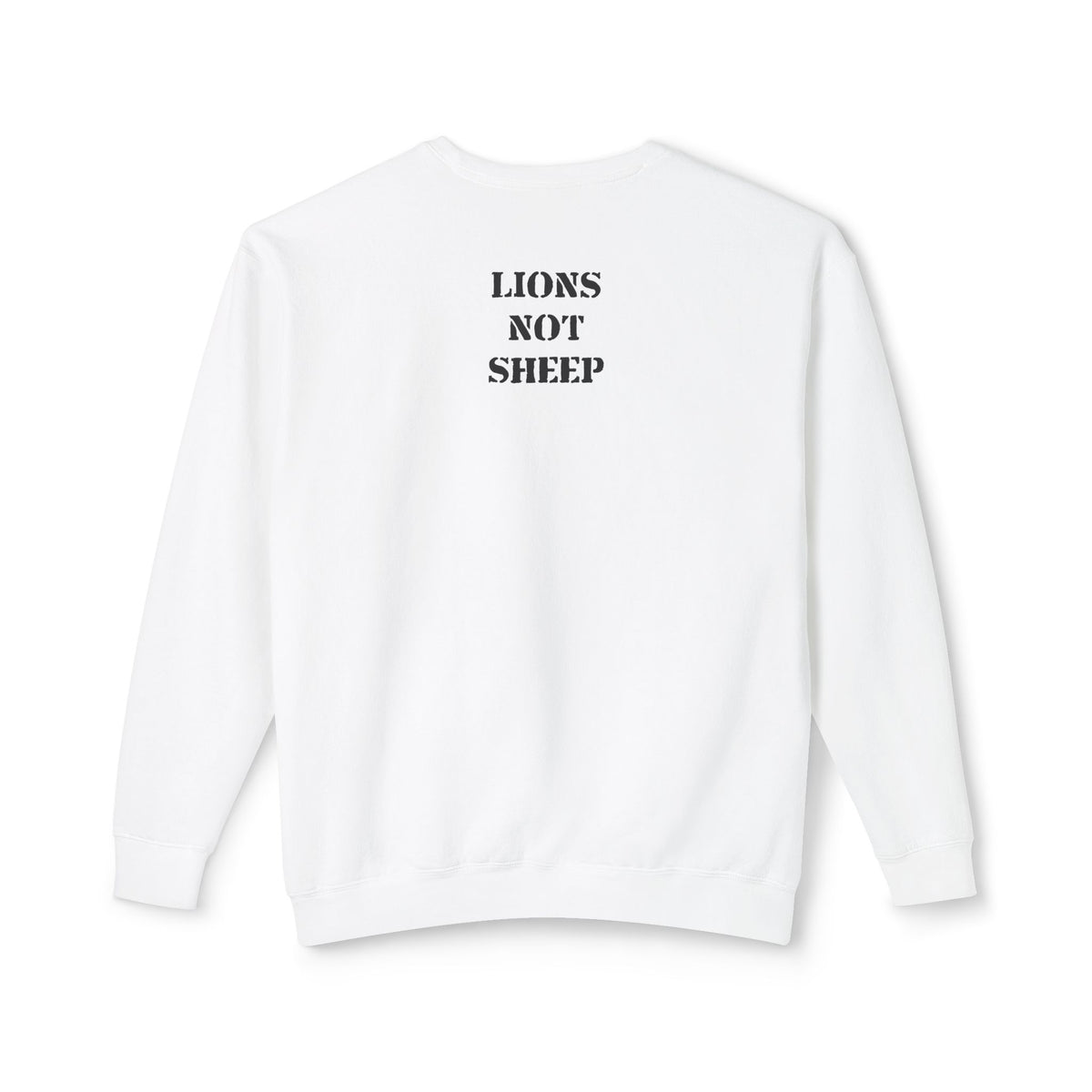 Lions Not Sheep &quot;OG&quot; Unisex Crewneck Sweatshirt