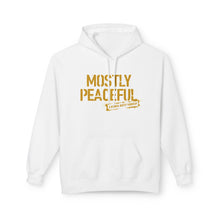 Lions Not Sheep "Mostly Peaceful" Softstyle Fleece Hoodie