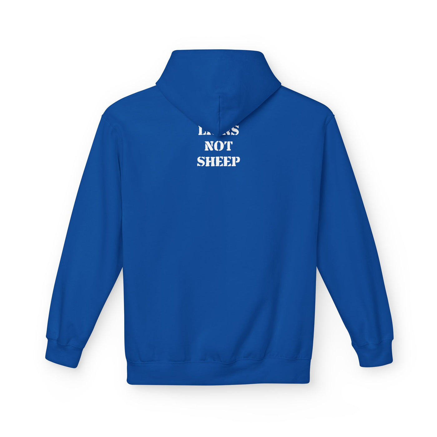 Lions Not Sheep "Give Violence A Chance" Softstyle Fleece Hoodie