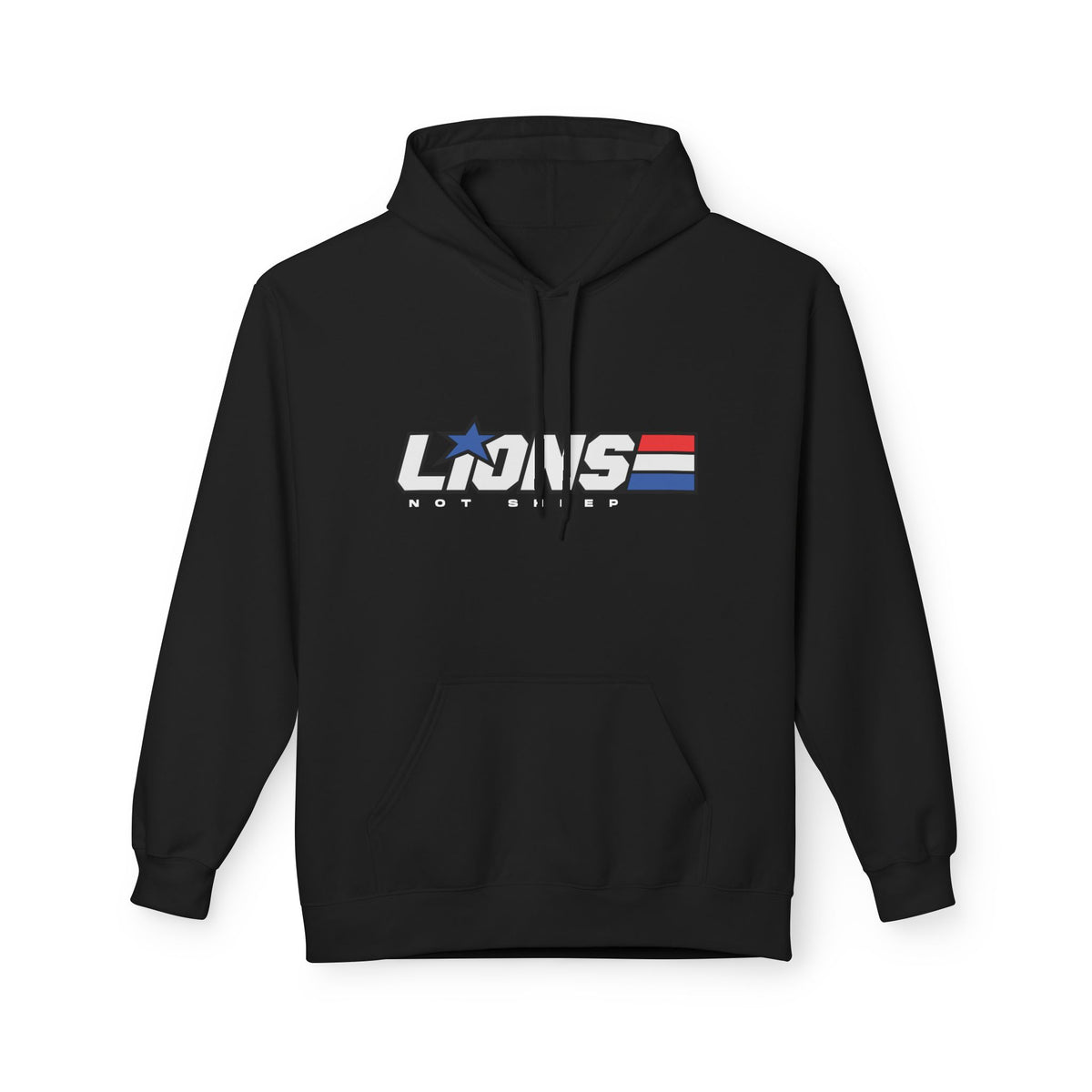 Lions Not Sheep "American Hero" Softstyle Fleece Hoodie