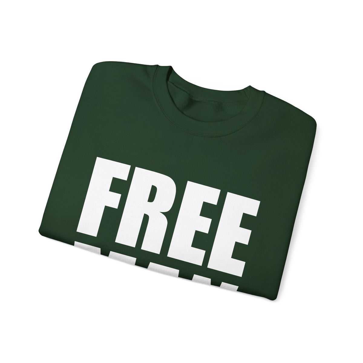 Lions Not Sheep "Free Man" Unisex Crewneck Sweatshirt