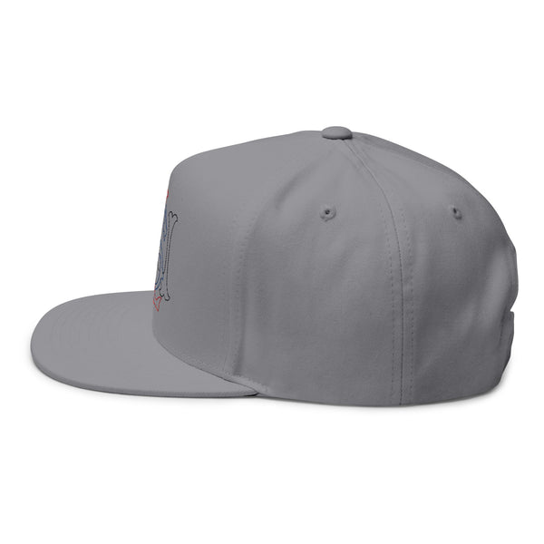 Lions Not Sheep "Yankee" Flat Bill Hat - Light Version Old