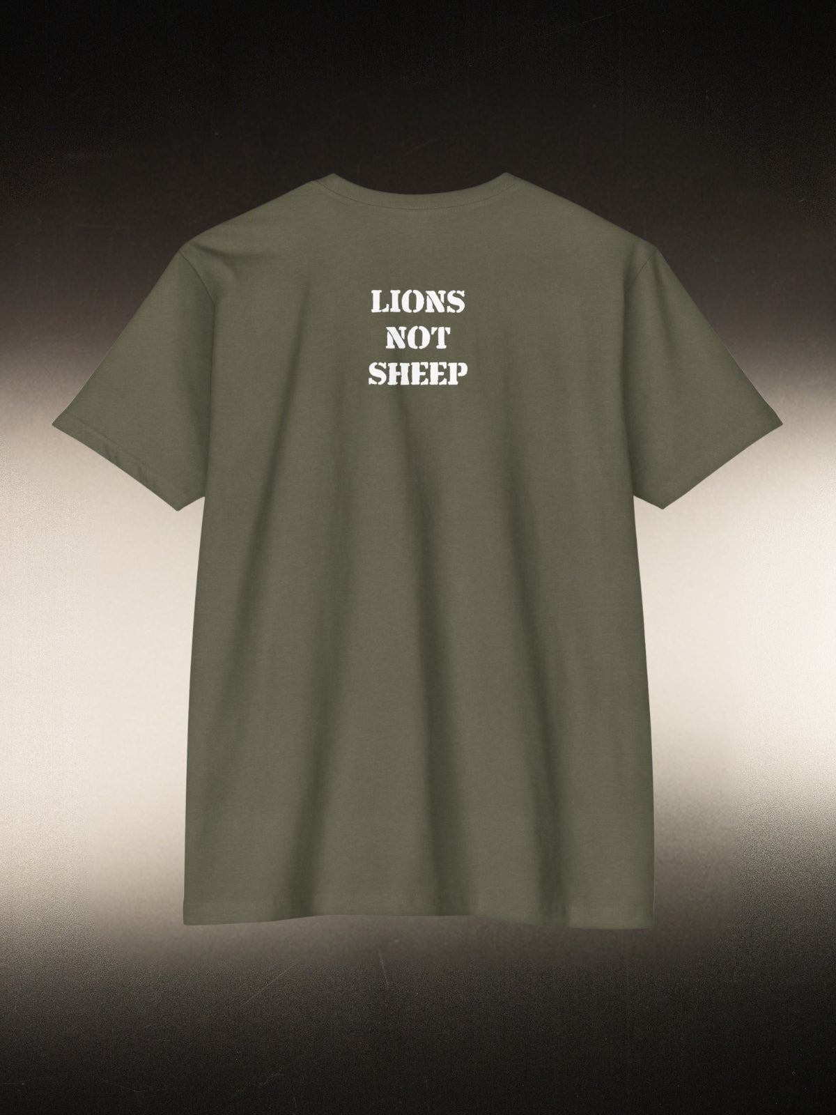 Lions Not Sheep &quot;Live Free or Die&quot; Tee