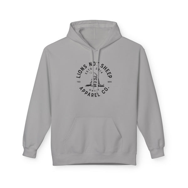 Lions Not Sheep "Don't Tread on Me" Softstyle Fleece Hoodie