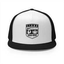 Lions Not Sheep "Crest" 5 Panel Trucker Hat - Light Version Old