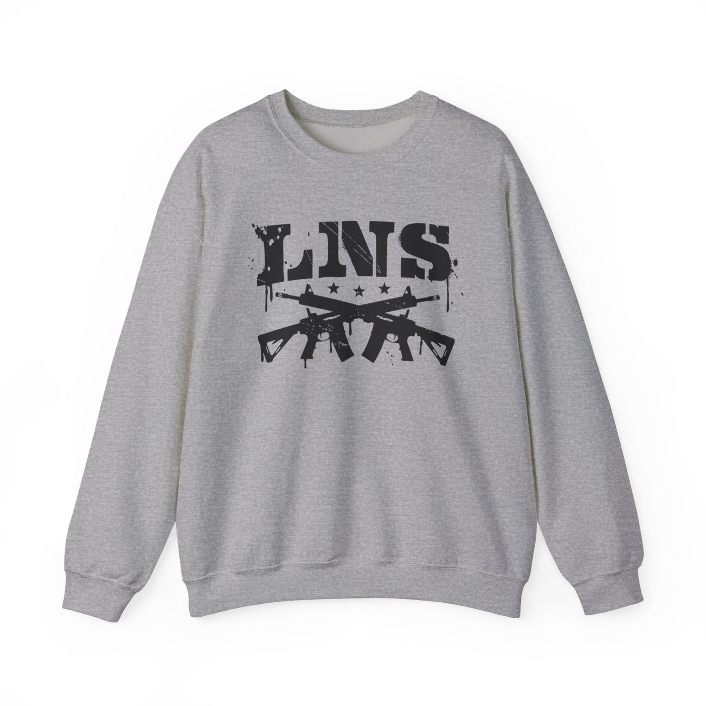 Lions Not Sheep "Crossed Guns" Unisex Crewneck Sweatshirt