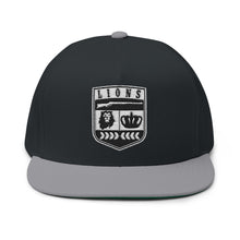 Lions Not Sheep "Crest" Flat Bill Hat - Dark Version Old