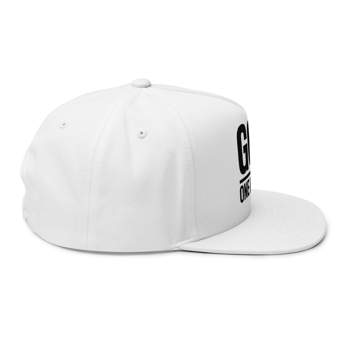 Lions Not Sheep &quot;God&#39;s Nation&quot; Flat Bill Hat - Light Version