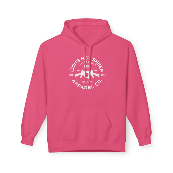 Lions Not Sheep "Cross Guns" Softstyle Fleece Hoodie