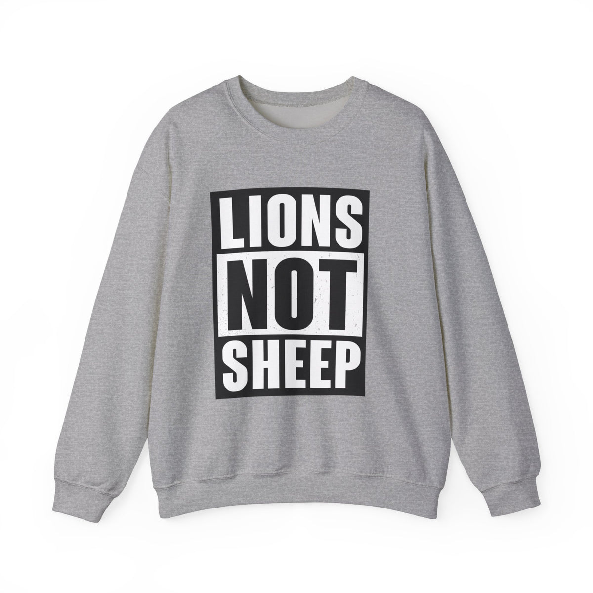 Lions Not Sheep "Straight Outta" Unisex Crewneck Sweatshirt