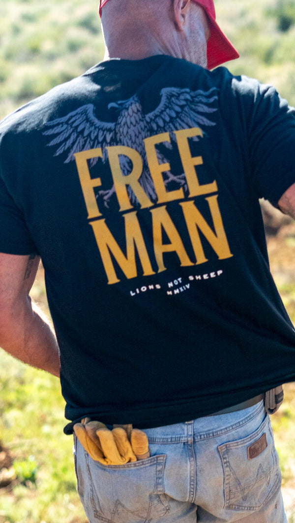 Lions Not Sheep "Free Man" Tee