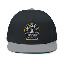 Lions Not Sheep "Live Free or Die" Flat Bill Hat Old