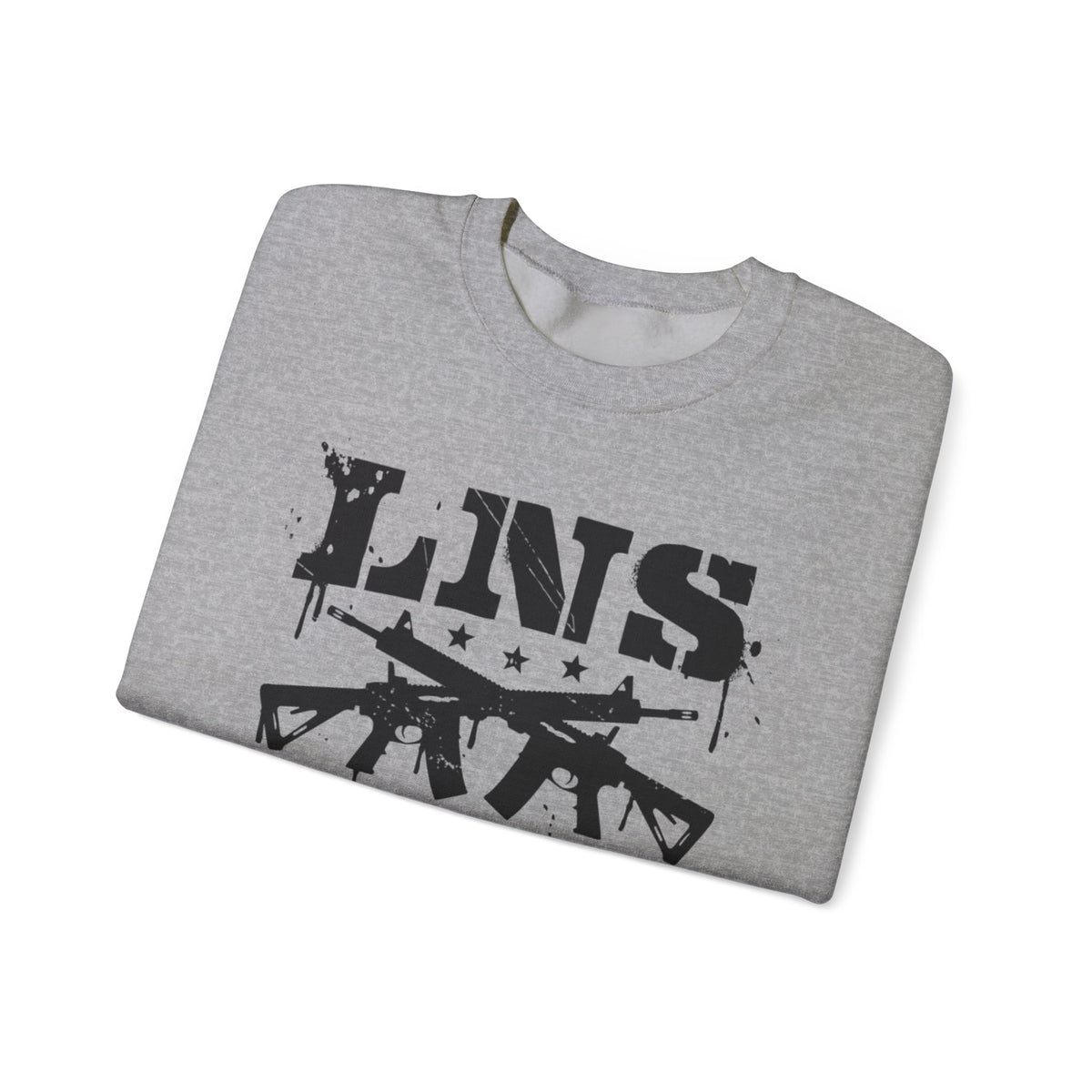 Lions Not Sheep "Crossed Guns" Unisex Crewneck Sweatshirt