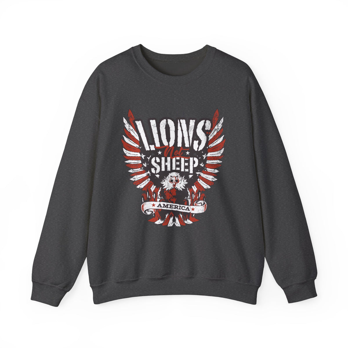 Lions Not Sheep "America" Unisex Crewneck Sweatshirt