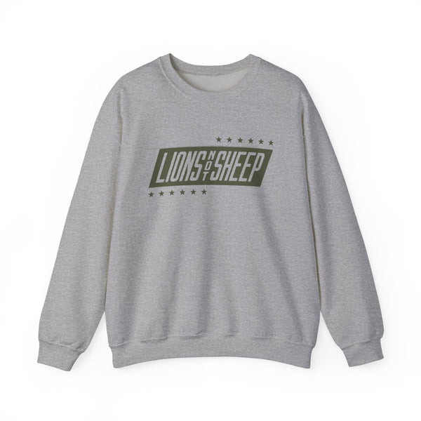 Lions Not Sheep "Brigade" Unisex Crewneck Sweatshirt