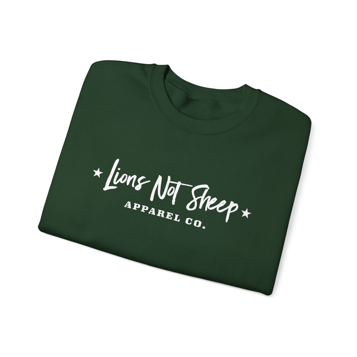 Lions Not Sheep "Apparel Co." Unisex Crewneck Sweatshirt